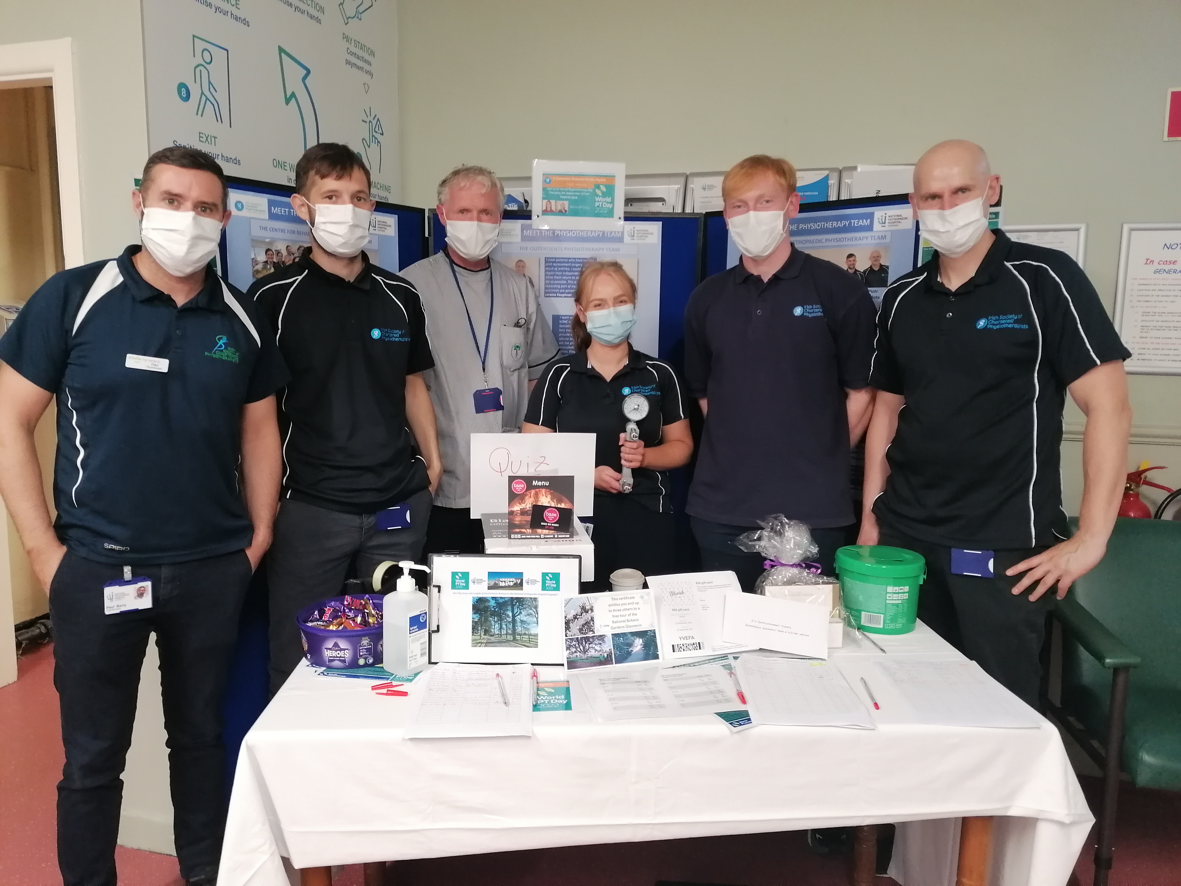 World PT Day 22 at the National Orthopaedic Hospital Cappagh